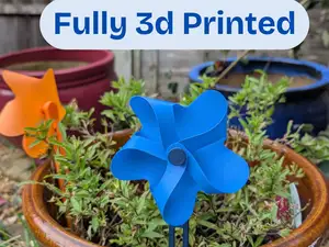 Spinning Windmill/ Pinwheel Toy- Fully 3d printed