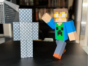 Customizable Minecraft Action Figure By Jaebii