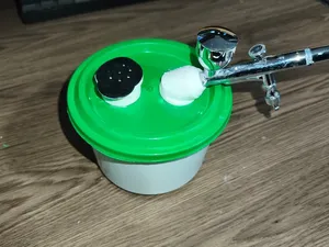 Universal Airbrush Cleaning Pot Kit