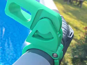 Poolabdeckung Bestway Steel Pro Pool modifiziert