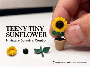 Teeny Tiny Sunflowers - No AMS/Press-Fit