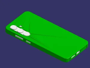 Samsung Galaxy A55的手机全包壳，非常易于打印，pla和petg都可以