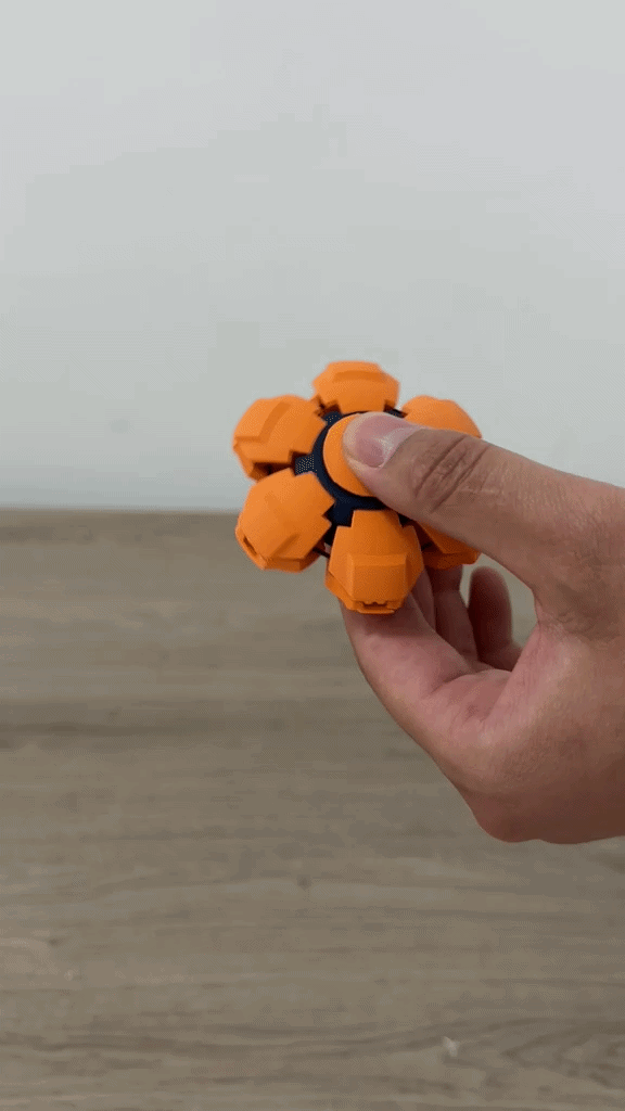 Squspi (fidget, squshy ball and spinner)