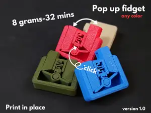Pop Switch Fidget Toy