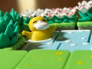 Happy Psyduck Keycap