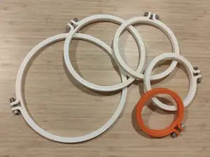 Set of 5 Embroidery Hoops (8,10,12.5,15,20cm)