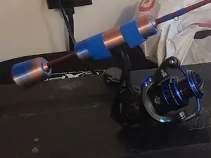 Ice fishing rod