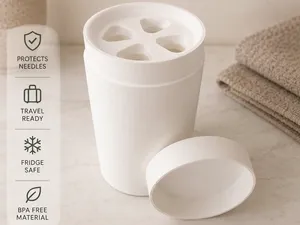 Mounjaro Cylindrical Case | Medication Travel case