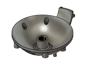 Sony aibo ERS-1000 right hip cup prosthesis