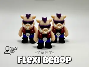 Flexi Bebop - TMNT