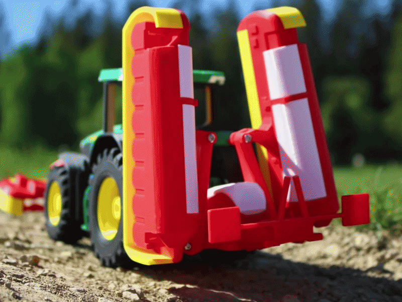 Rear Mower for Tractor Scale 1:24 