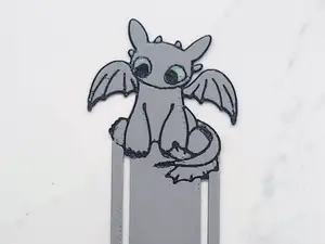 Toothless/Light Fury Bookmark