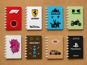 Couverture réutilisable pour cahier ATOMA A5 