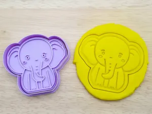 Elephant Cookie Cutter Safari Animal Baking Mold