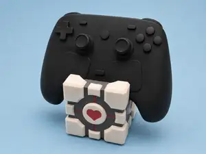 Portal Cube Stand - Steam Controller