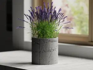 Plant Pot Planter Concrete 1