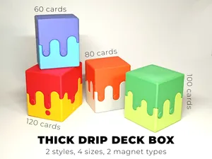 Thick Drip Deck Box | MtG, Pokemon & Lorcana