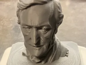 Richard Wagner Büste ca. 7 cm hoch 3D Druck mit KI