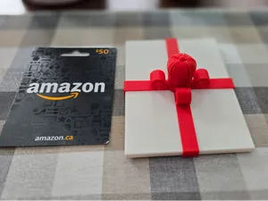 Large Gift Card Sleeve with Ribbon