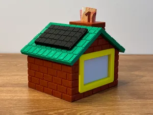 Piggy bank House for Kids or dreamers