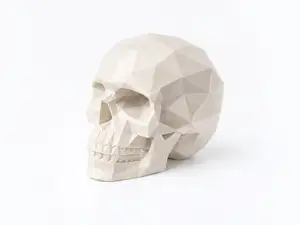 Low Poly Skull
