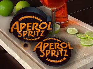 Aperol Spritz Untersetzter