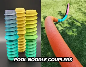 Pool Noodle Couplers - No Supports