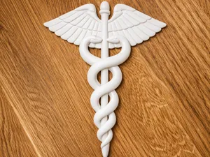 Caduceus Rod / Medicine symbol / Doctor's symbol