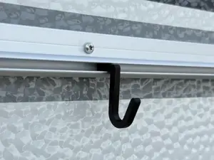 Haken Kederschiene Obelink 9mm