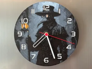 wall / desk clock plaque doctor