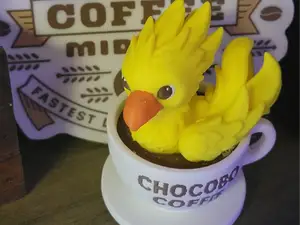 Chocobo Coffee Figure