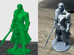 Captain – Fighter Miniature