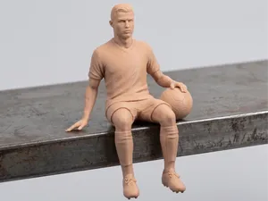 Cristiano Ronaldo - Ledge Sitter Figurine