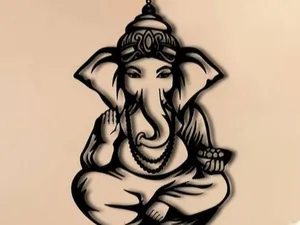 Symbole de l'éléphant hindou Ganapati