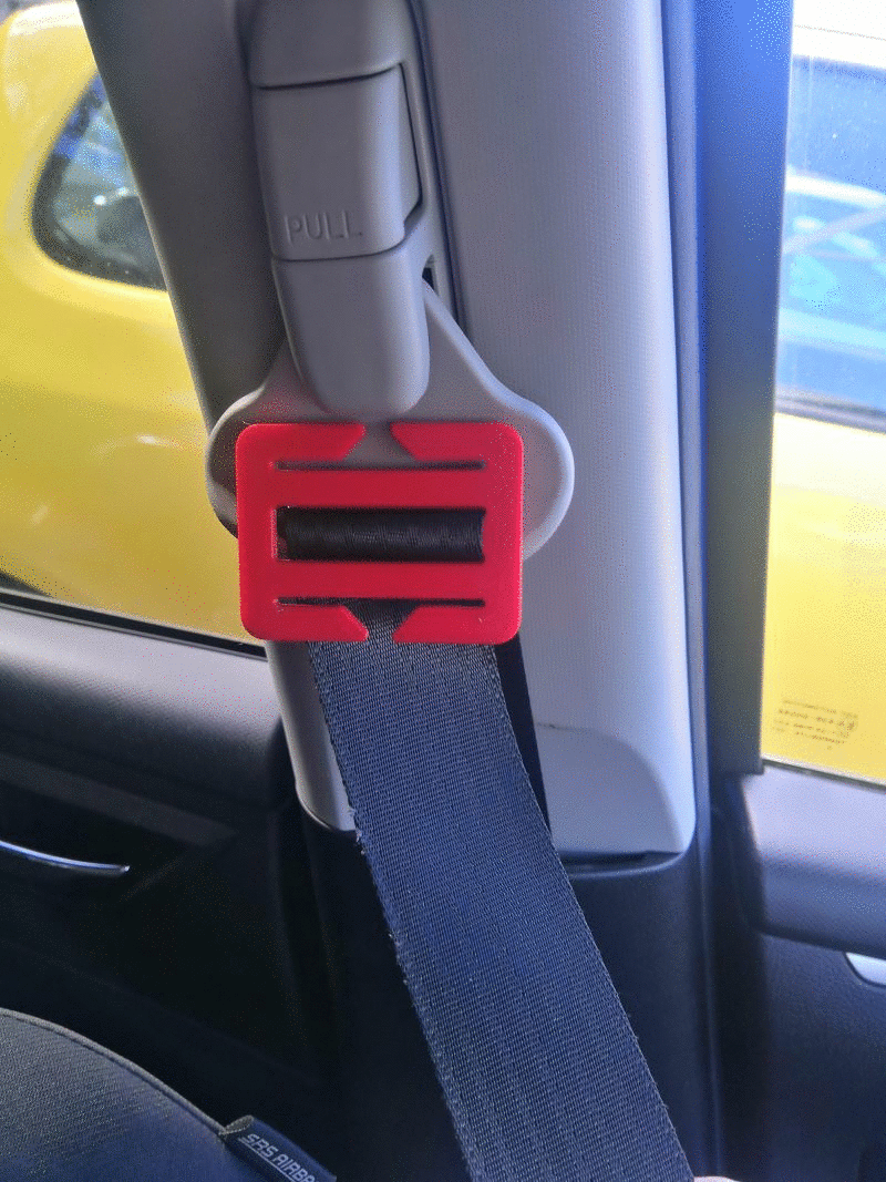 universal seat belt clip
