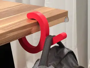 Strong & universal bag table hanger