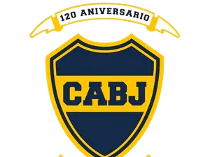 Escudo Boca 120 años