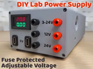 Adjustable Multi-Output Power Supply