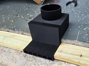 Under garage door vent