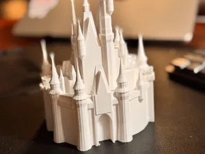 Disney Cinderella Castle Remix–Scaled for A1 Mini