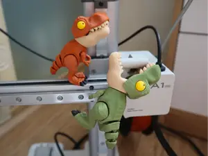 BITING T-REX (MULTIPART PRINT)