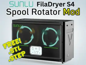 Sunlu S4 Spool Rotation Mod Upgrade