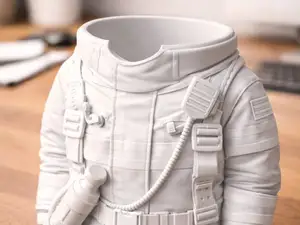 Firefighter Jacket Pen Holder