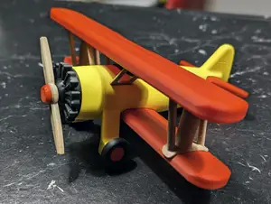 Boeing Stearman 75 Toy Plane