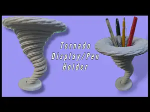 Tornado Display/Pen Holder