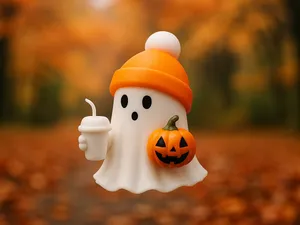 Cute Ghost Figure