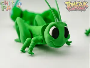Chitin Pals - Lively Grasshopper 