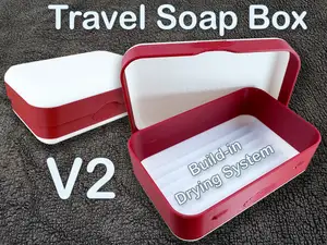 Travel Soap Box with click lock