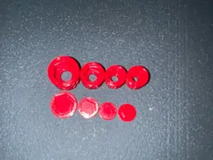 M6 Sechskant Schraubengriff mit Deckel