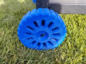 Roue pour barbecue à gaz